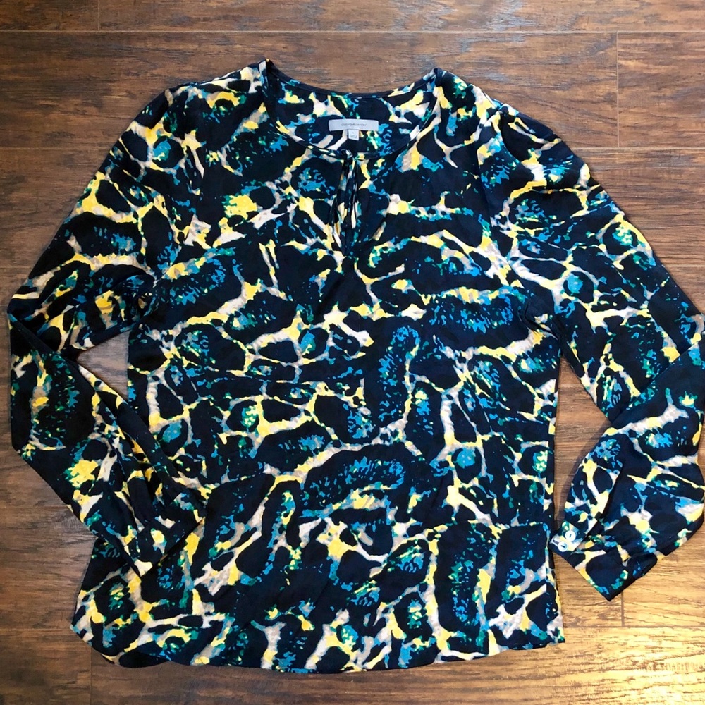 Classiques Entier silk blouse with tie neck